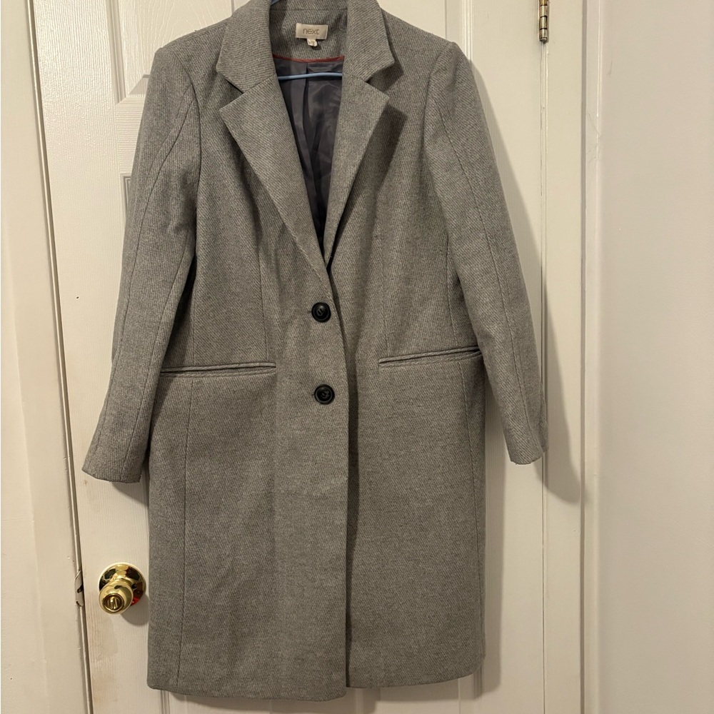 Next Gray Women's Blazer Coat